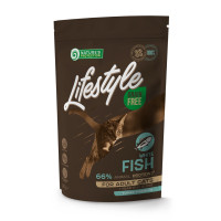 Nature's Protection Lifestyle GF White Fish Adult Cat сухой корм с белой рыбой для котов 400 гр