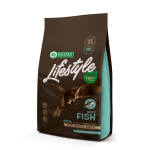 Nature's Protection Lifestyle GF White Fish Adult Cat сухой корм с белой рыбой для котов 1.5 кг