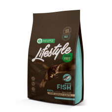 Nature's Protection Lifestyle GF White Fish Adult Cat сухий корм з білою рибою для котів 1.5 кг