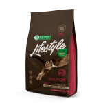 Nature's Protection Lifestyle GF Salmon Senior Cat сухой корм с лососем для пожилых котов 1.5 кг