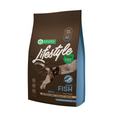 Nature's Protection Lifestyle GF White Fish Sterilised Adult Cat сухой корм с белой рыбой для стерилизованных котов 1.5 кг