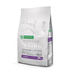 Nature's Protection Superior Care White Dogs GF Junior All Breeds сухий корм для щенят з білим забарвленням шерсті, 10 кг