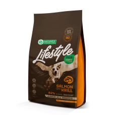 Nature's Protection Lifestyle GF Salmon with Krill Junior All Breeds сухий корм з лососем для цуценят 1.5 кг