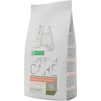 Nature's Protection Superior Care White dogs GF Salmon Adult Small and Mini Breeds сухой корм с лососем для собак малых пород с белым окрасом шерсти 17 кг