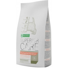 Nature's Protection Superior Care White dogs GF Salmon Adult Small and Mini Breeds сухой корм с лососем для собак малых пород с белым окрасом шерсти 17 кг