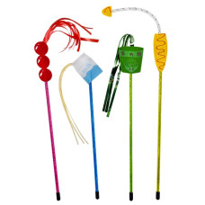 Cattyman Cat Wand Toy набір іграшок для котів, 4 шт