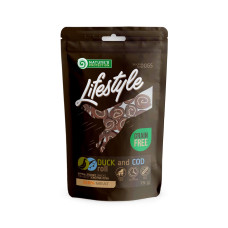 Nature's Protection Lifestyle Duck And Cod Rolls лакомство для собак из утки и трески, 75 гр