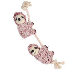 Flamingo Hangta Sloth With Rope іграшка для собак, 40 см