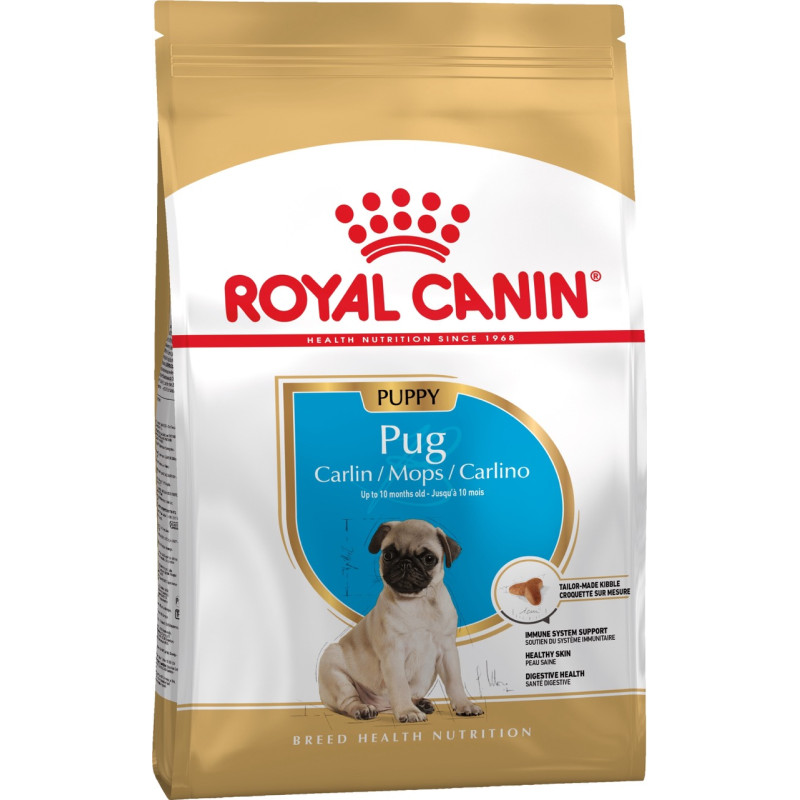 Royal Canin Pug Puppy сухой корм для щенят породы мопс 1.5 кг