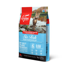 Orijen Six Fish Cat & Kitten сухий корм з рибою для котів будь-якого віку 5.4 кг