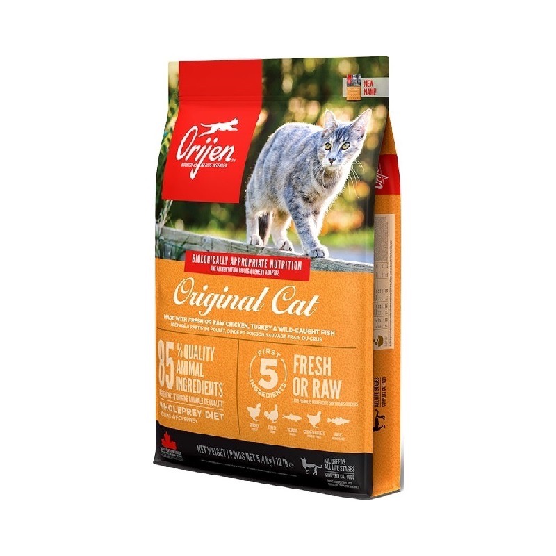 Orijen Original Cat сухой корм с птицей и рыбой для котов всех возрастов 5.4 кг