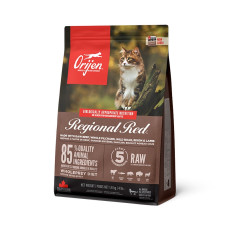 Orijen Regional Red Cat сухий корм з шістьма видами м'яса для котів будь-якого віку 1.8 кг