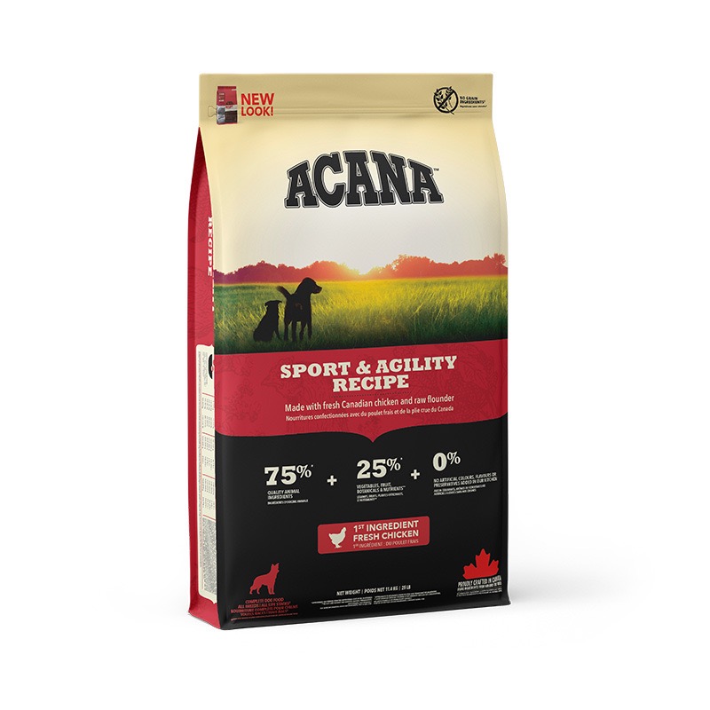 Acana Sport & Agility Recipe сухой корм для активных собак всех возрастов 11.4 кг