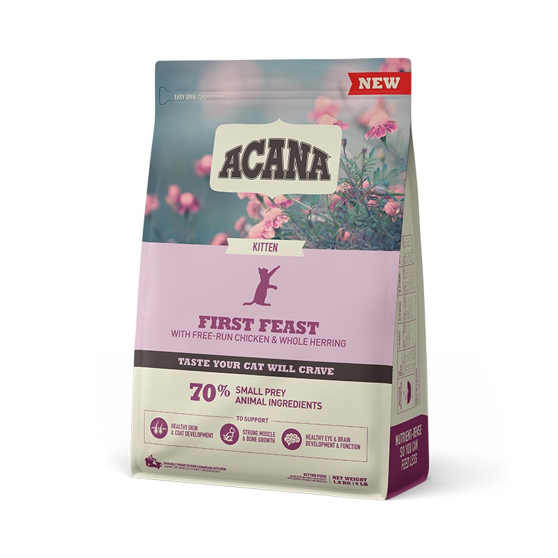 Acana First Feast Kitten сухой корм для котят 1.8 кг