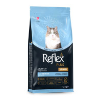 Reflex Plus Urinary Salmon сухой корм с лососем для профилактики МКБ у котов, 1.5 кг