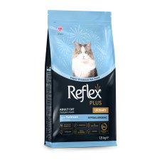 Reflex Plus Urinary Salmon сухой корм с лососем для профилактики МКБ у котов, 1.5 кг