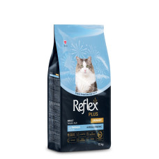 Reflex Plus Urinary Salmon сухий корм із лососем для профілактики СКХ у котів, 15 кг