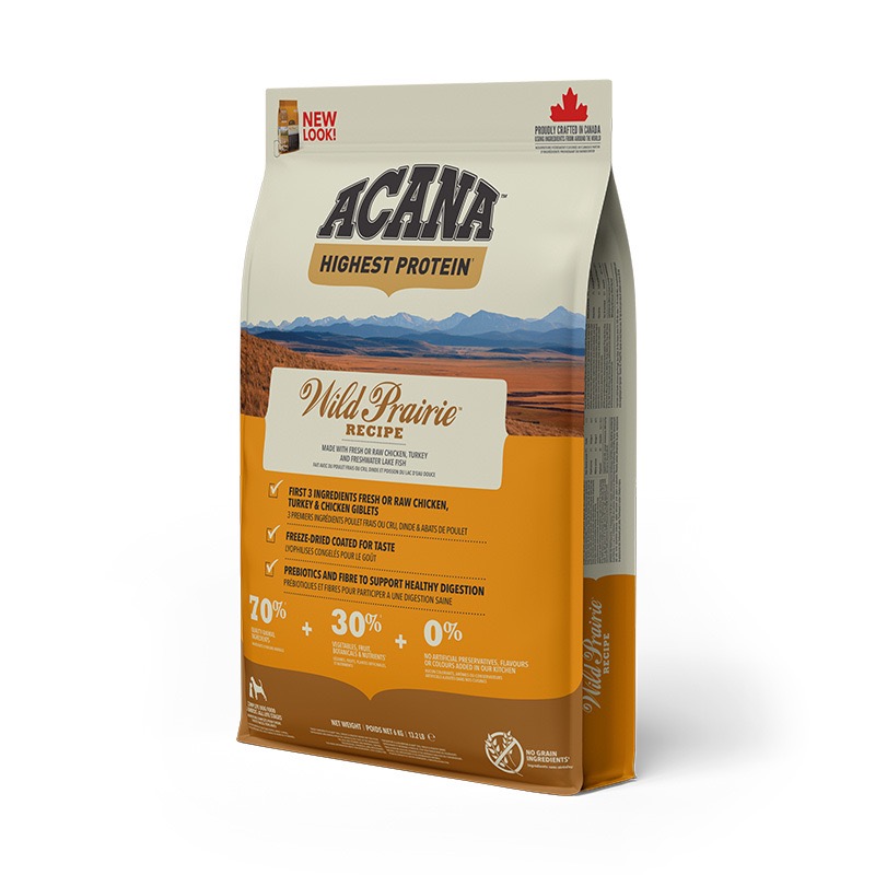 Acana Wild Prairie Dog Recipe сухой корм с птицей для собак всех возрастов 6 кг