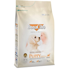 BonaCibo Puppy Chicken & Rice with Anchovy сухой корм с курицей для щенят 3 кг