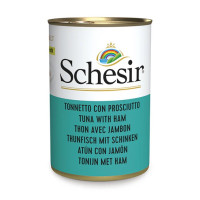 Schesir Tuna Ham вологий корм з тунцем та шинкою для котів, 140 гр