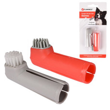 Flamingo Finger Toothbrush Set набор зубных щеток для собак