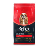 Reflex Plus Dog Adult Mini & Small Breeds Lamb сухий корм з ягнятком для собак малих порід, 3 кг