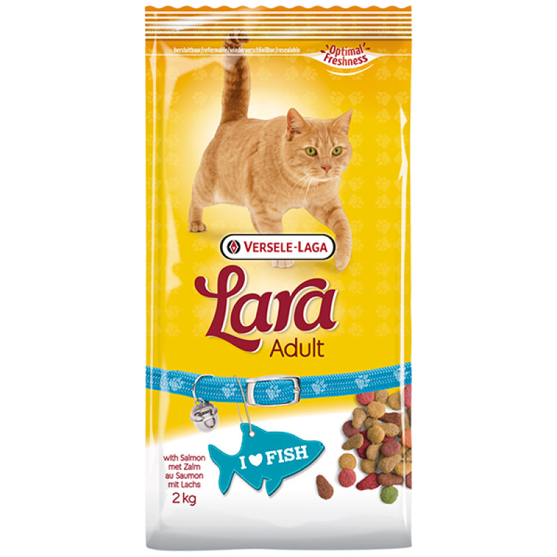 Lara Adult with Salmon сухий корм для котів з лососем 2 кг