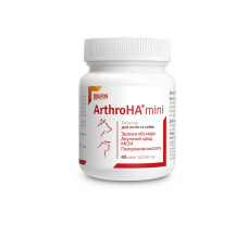 Dolfos ArthroHA mini вітаміни для зміцнення суглобів у собак малих порід та котів 40 табл