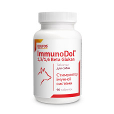 Dolfos ImmunoDol Dog вітаміни для зміцнення імунітету у собак 90 табл