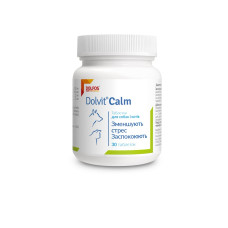 Dolvit Calm заспокійливий засіб для собак та котів 30 табл