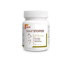 Dolvit Stoper вітаміни при розладах травлення у собак та котів 30 табл
