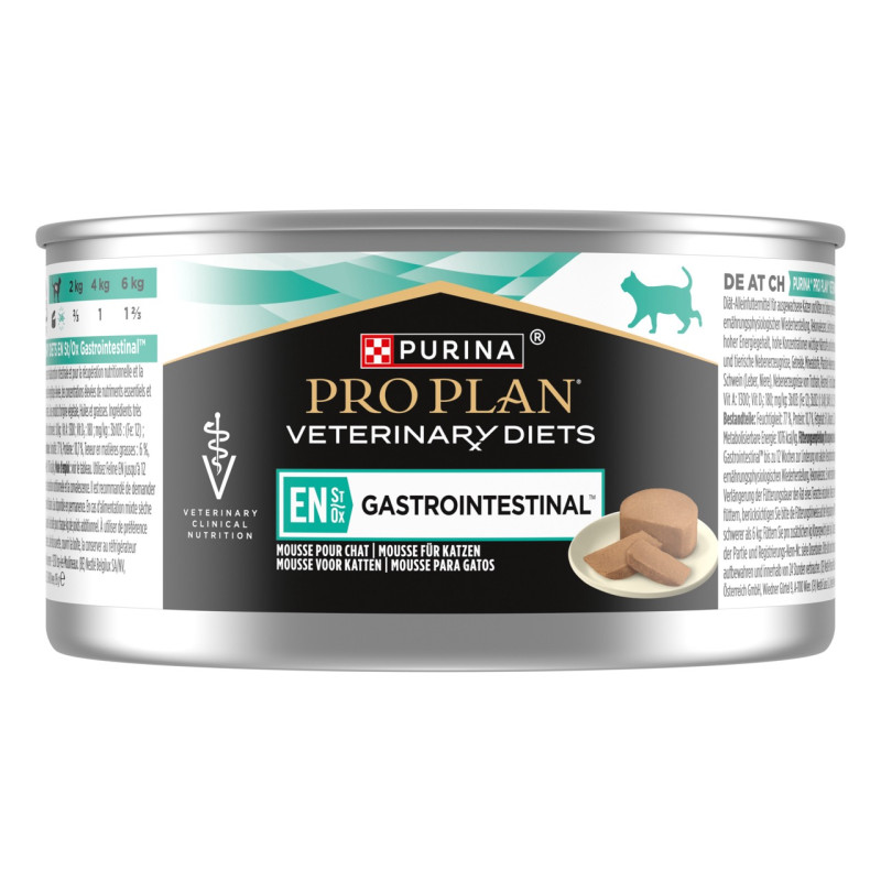 Purina Veterinary Diets EN Gastrointestinal влажный корм для кошек с расстройствами пищеварения 195 гр