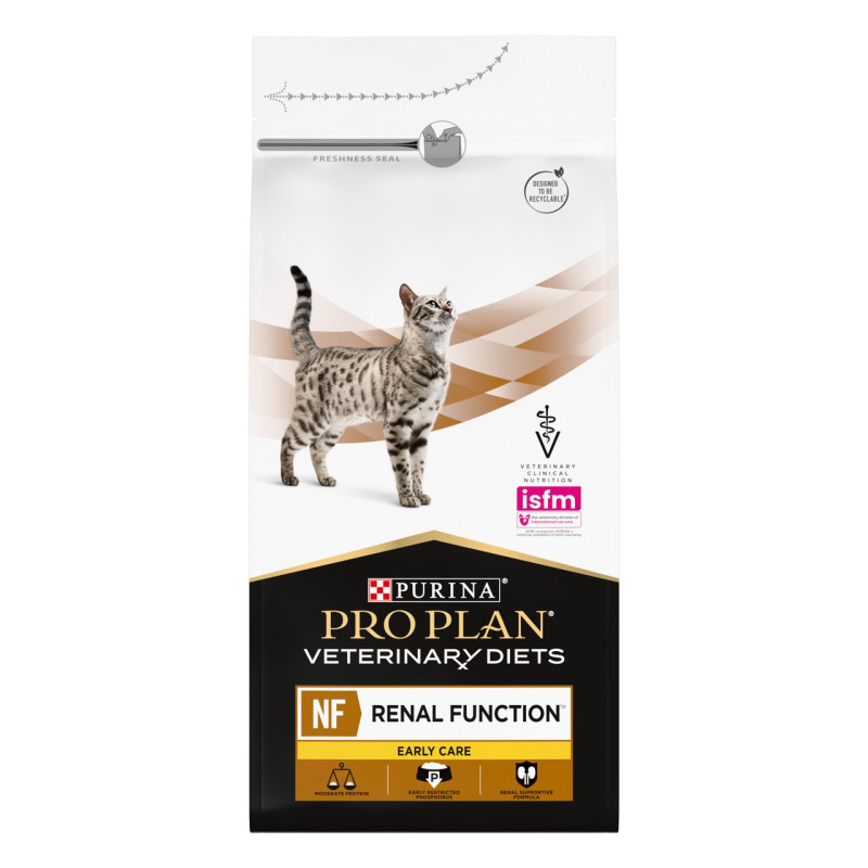 Purina Veterinary Diets NF Renal Early Care сухой корм для кошек с начальными симптомами заболеваний почек 1.5 кг