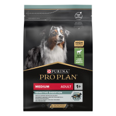 Purina Pro Plan Medium Sensitive Digestion сухий корм для собак середніх порід з ягнятком 3 кг