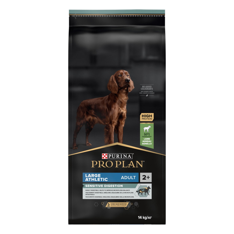 Purina Pro Plan Large Athletic Sensitive Digestion сухий корм для великих собак з ягням 14 кг