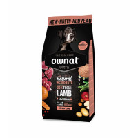 Ownat Ultra Dog Medium Lamb сухой корм для собак средних пород с ягненком, 12 кг