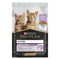 Purina Pro Plan Kitten Nutrisavour влажный корм для котят с индейкой 85 гр