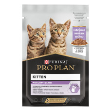 Purina Pro Plan Kitten Nutrisavour вологий корм для кошенят з індичкою 85 гр