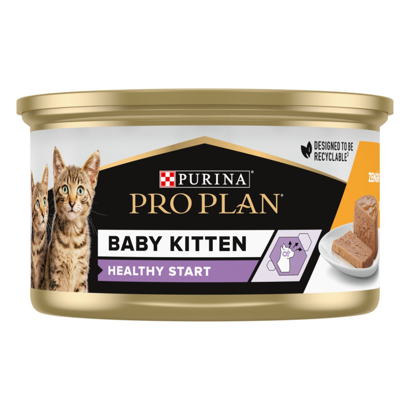 Purina Pro Plan Baby вологий корм для кошенят з куркою 85 гр