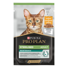 Purina Pro Plan Sterilised Nutrisavour вологий корм для котів з куркою 85 гр