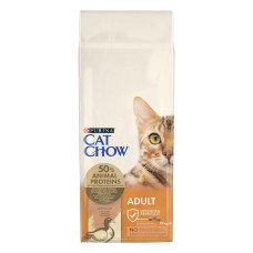 Cat Chow Duck сухий корм для котів з качкою 1.5 кг