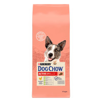 Dog Chow Active Chicken сухой корм для активных собак с курицей 14 кг