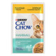 Cat Chow Hairball вологий корм для котів для виведення вовни 85 гр - фото 1
