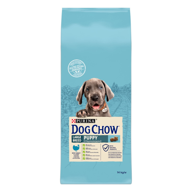 Dog Chow Puppy Large Breed сухий корм для цуценят великих порід 14 кг