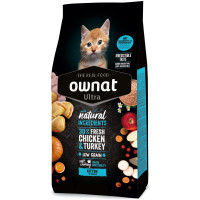 Ownat Ultra Kitten сухий корм для кошенят з куркою, 3 кг