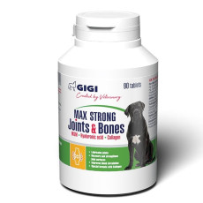 GiGi Max Strong Joints & Bones вітаміни для суглобів у собак 90 табл