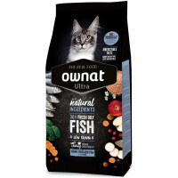 Ownat Ultra Cat Fish Sterilised сухой корм с рыбой для стерилизованных котов, 3 кг