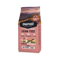 Ownat Prime Dog Mini сухой корм с курицей для собак малых пород, 1 кг