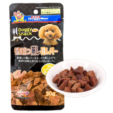DoggyMan Steamed Chicken Liver Bits лакомство для собак, 30 гр