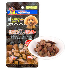 DoggyMan Steamed Duck Liver Bits лакомство для собак, 30 гр